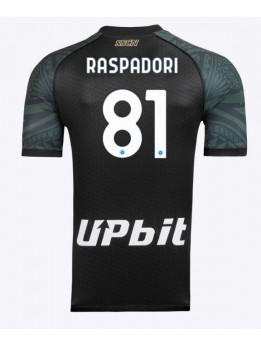 Billige SSC Napoli Giacomo Raspadori #81 Tredjedrakt 2023-24 Kortermet